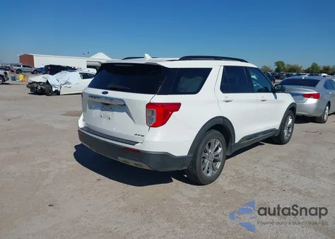 2021 Ford Explorer Xlt z USA, uszkodzony, nr VIN 1FMSK8DH1MGB55506